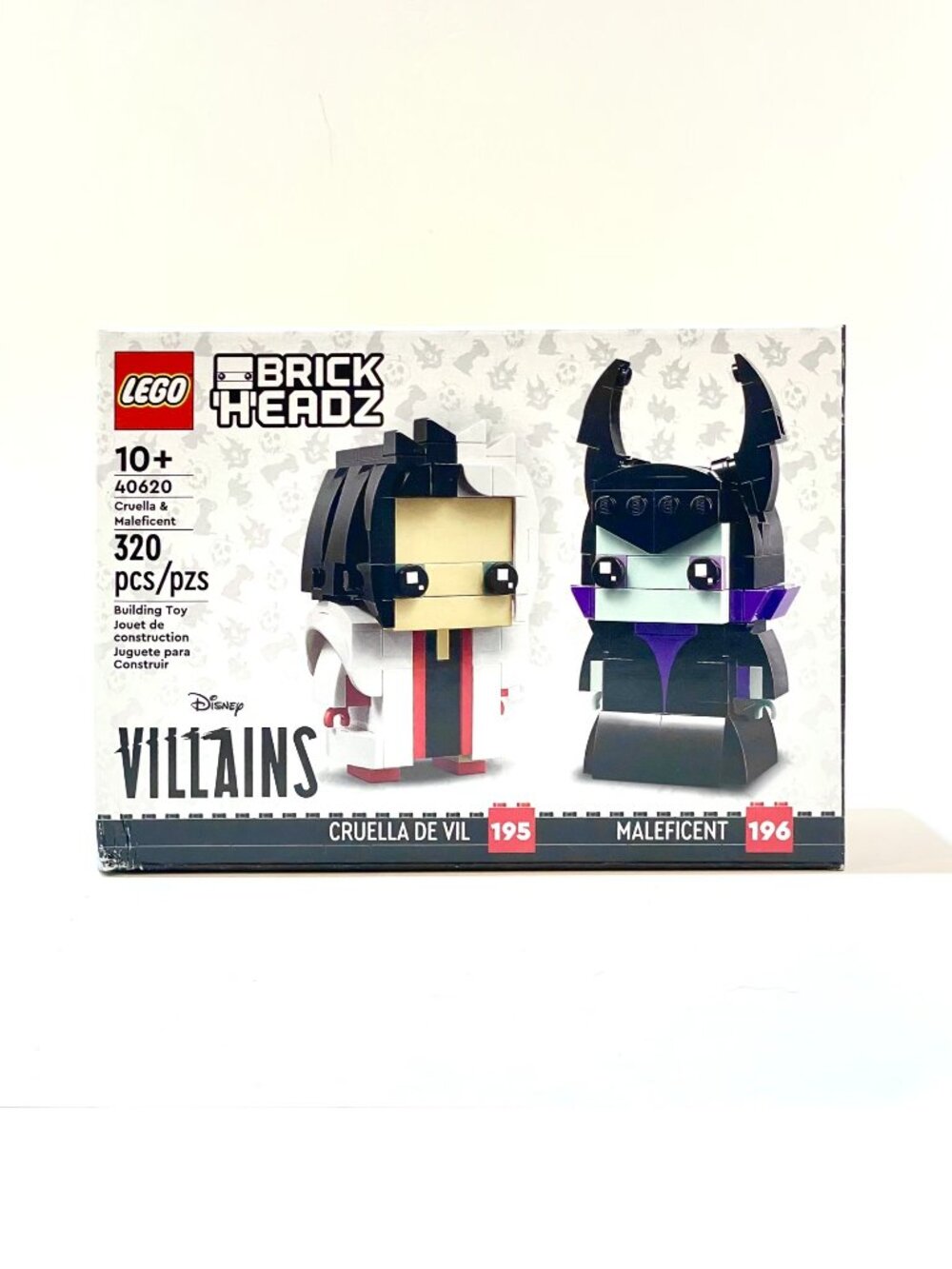 LEGO 40620 Brickheadz Disney Cruella & Maleficent NIB Sealed in Hand